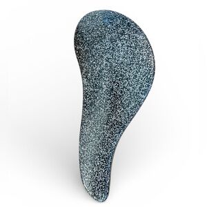 Wet Dry Glitter Hair Brush Black New